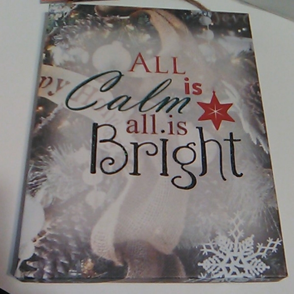 Nwt Christmas Canvas print - Picture 1 of 4